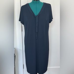 TALBOTS Knit Dress — Navy — Size 1X — NEW